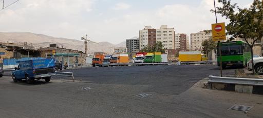 عکس پایانه کن  پایانه مترو صادقیه