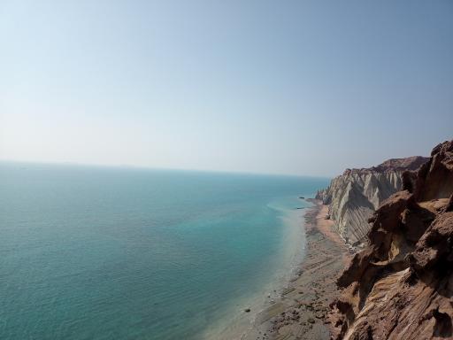 عکس پرتگاه غروب