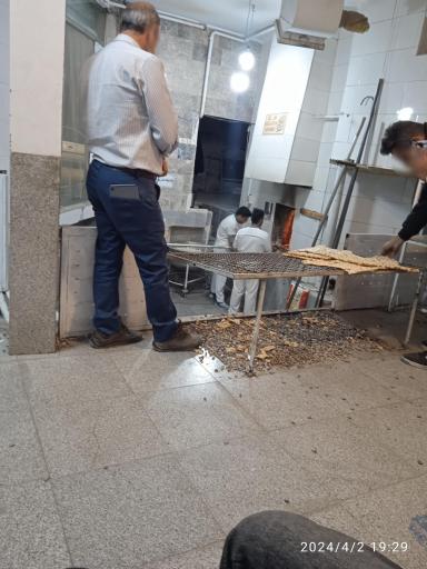 عکس نانوایی سنگک جمالی