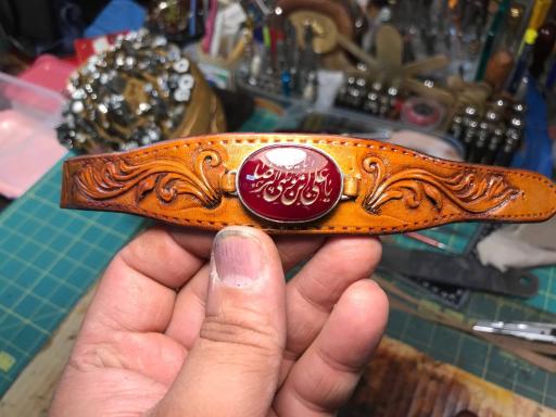 عکس کارگاه چرم دوزی فتحی