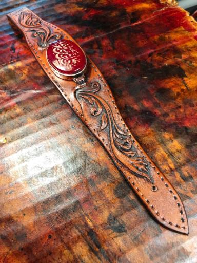 عکس کارگاه چرم دوزی فتحی