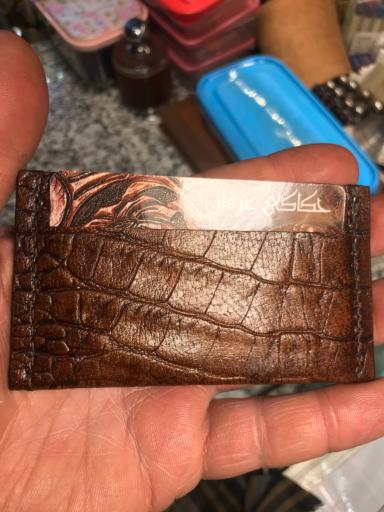 عکس کارگاه چرم دوزی فتحی