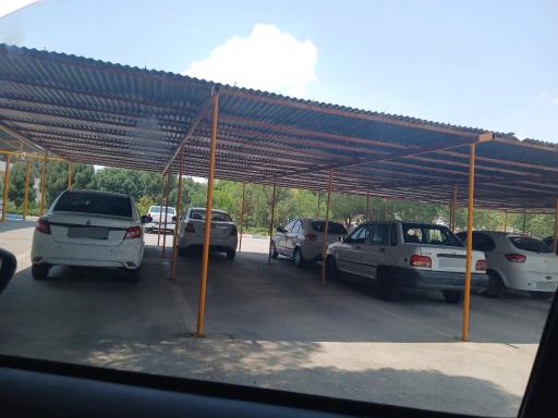 عکس پارکینک اختصاصی آرامستان باغ رضوان