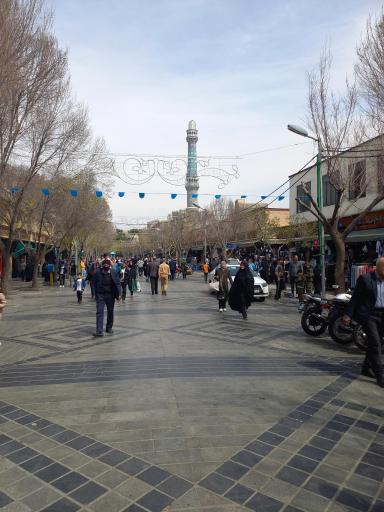 عکس بازار قدیم شهر ری