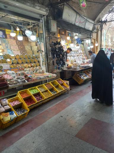 عکس بازار قدیم شهر ری