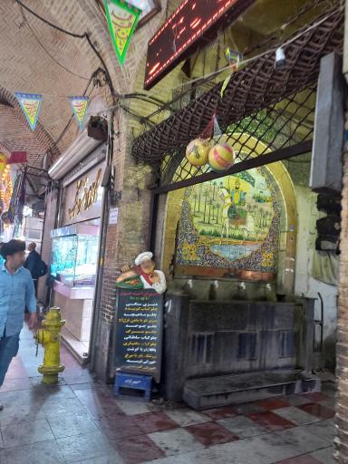 عکس بازار قدیم شهر ری