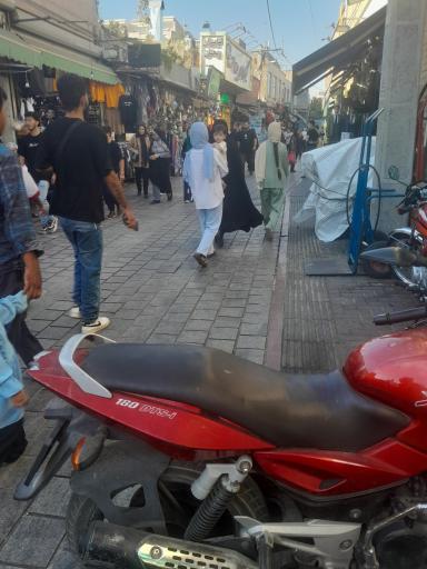 عکس بازار قدیم شهر ری