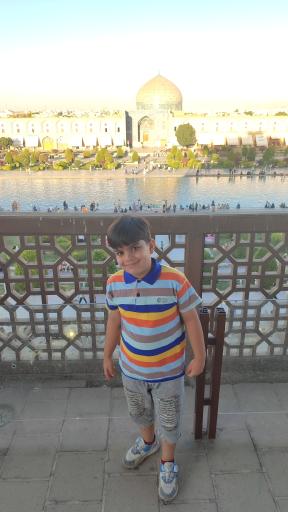 عکس تالار تنگ بری عمارت عالی قاپو