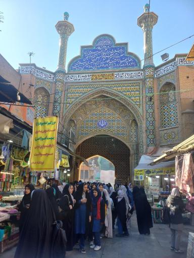 عکس بازار قدیم شهر ری