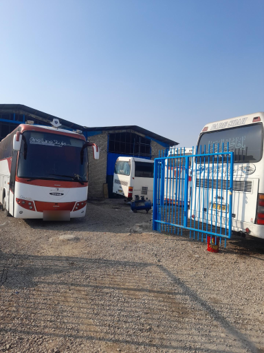 عکس تعمیرگاه اتوبوس میری