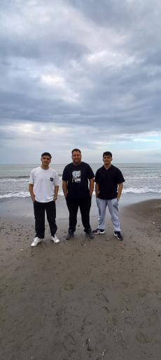 عکس ساحل فرج آباد