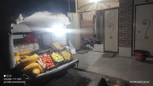 عکس میوه فروشی آرام