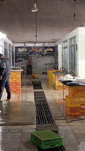 عکس بازار ماهی فروشان