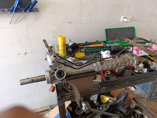 عکس جلوبندی و هیدرولیک فرمان مجتبی تامرادی