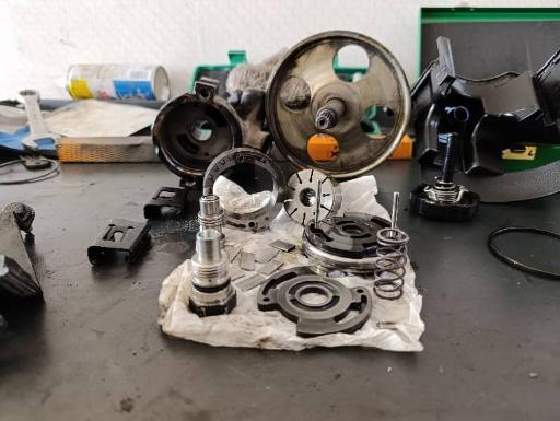 عکس جلوبندی و هیدرولیک فرمان مجتبی تامرادی