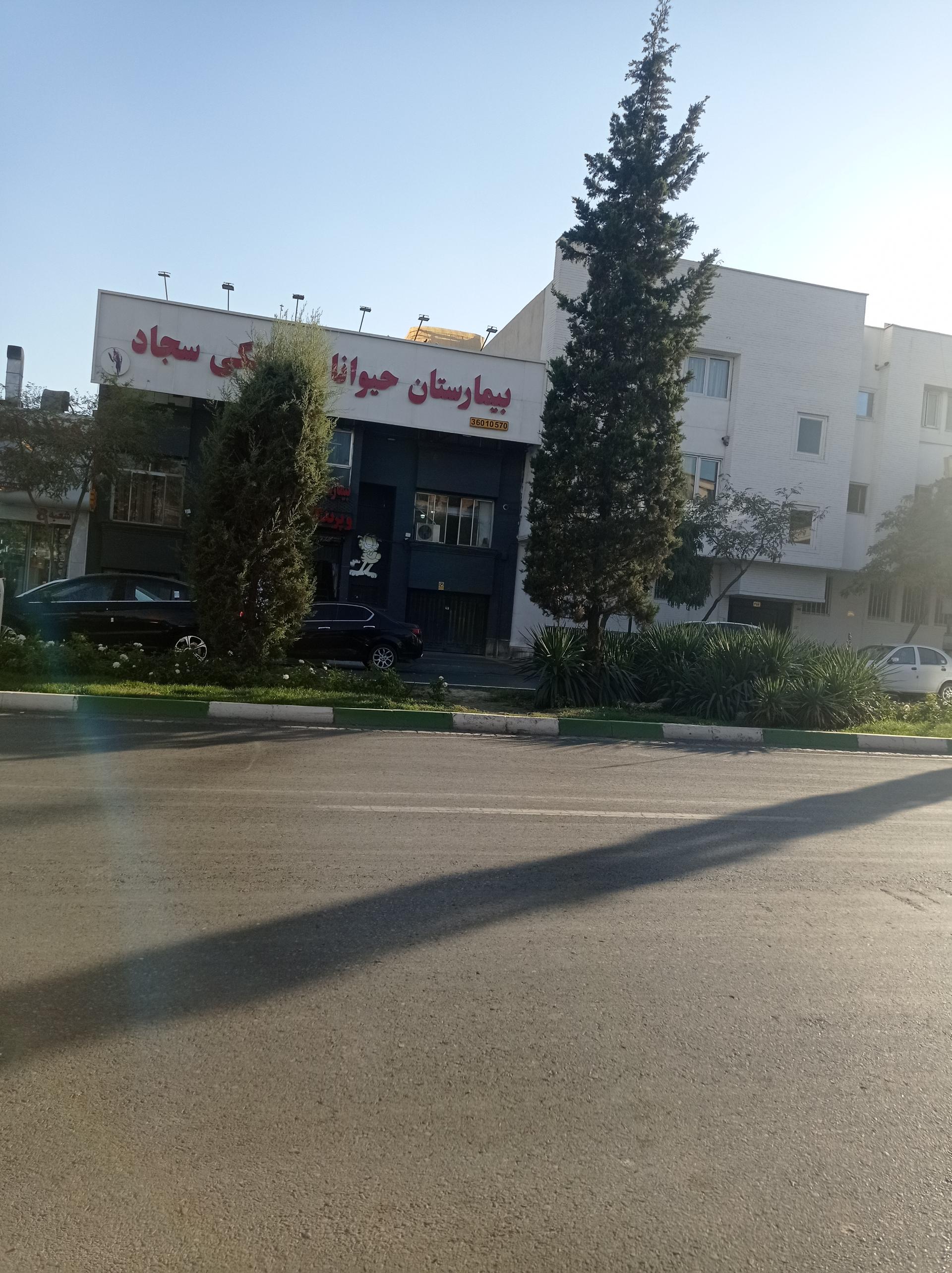 عکس بیمارستان حیوانات خانگی سجاد