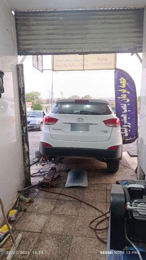 عکس جلوبندی و هیدرولیک فرمان مجتبی تامرادی