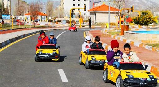 عکس پارک آموزش ترافیک