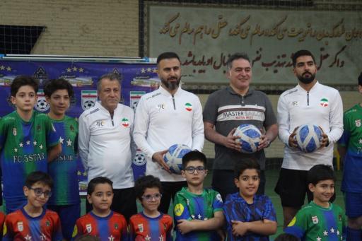 عکس مدرسه فوتبال پنج ستاره