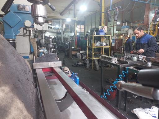 عکس میل لنگ تراشی و تراشکاری مجهز