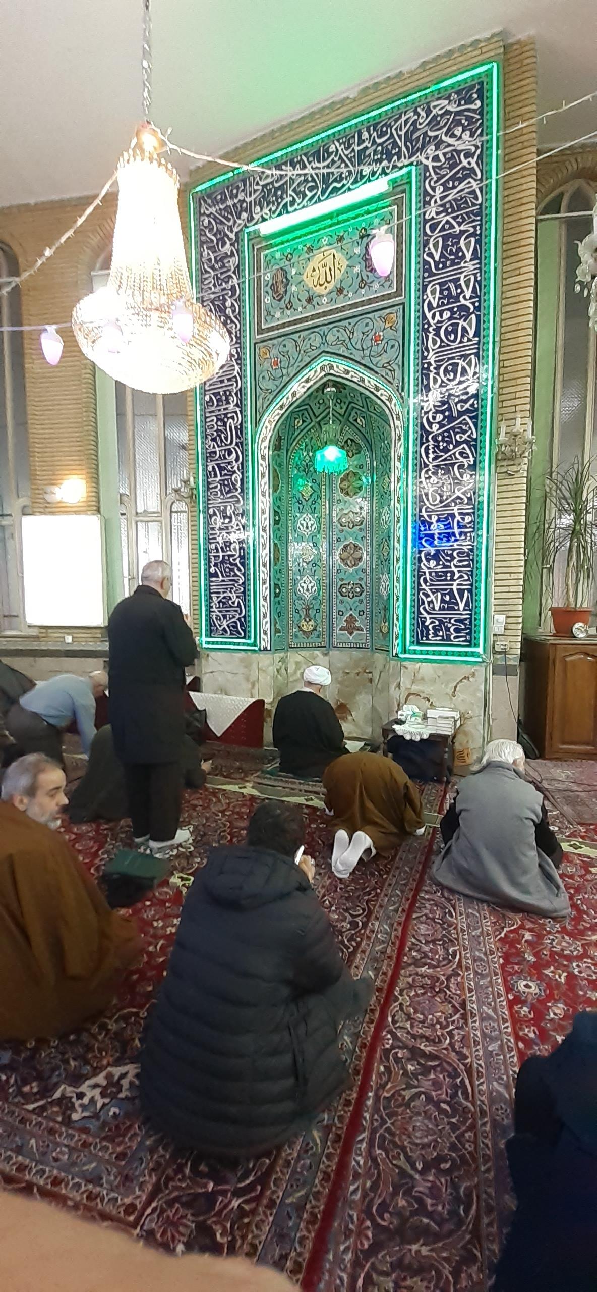 عکس مسجد سیدالشهدا نارمک