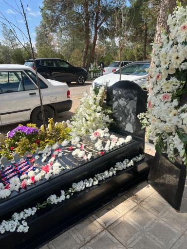 عکس آرامگاه امیرعلی فیروزی پاریزی