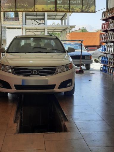 عکس تعویض روغن متین