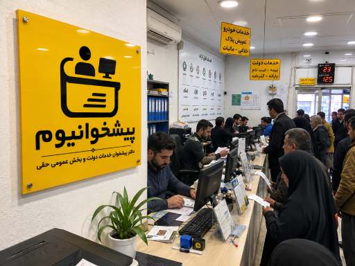 عکس دفتر پیشخوان دولت حقی