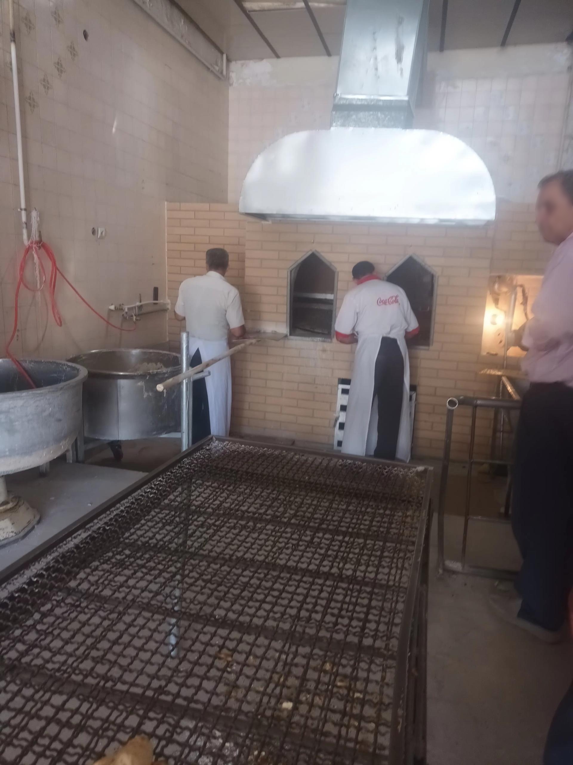 عکس نانوایی سنگکی