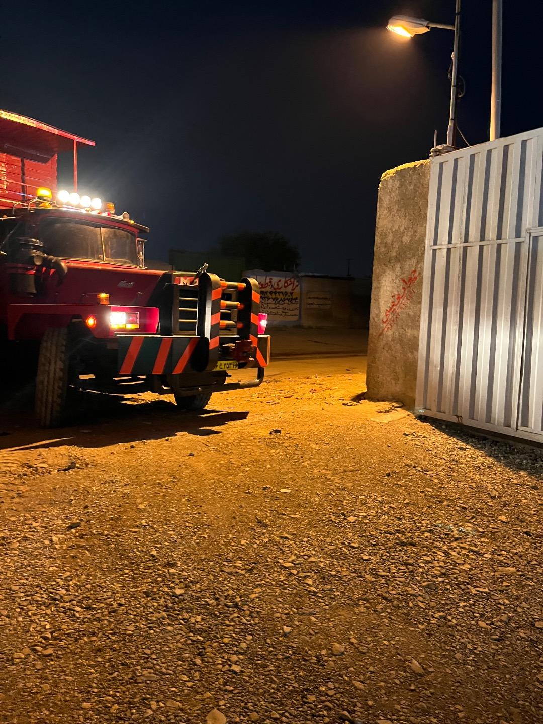 عکس ترمینال شرکت سنگین ترابر کاسپین