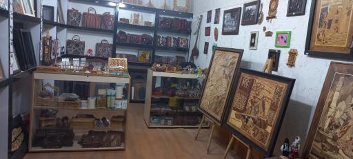 عکس نمایشگاه صنایع دستی آبنوس حسن زاده