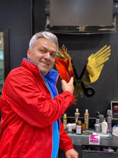 عکس آرایشگاه قیچی پرنده