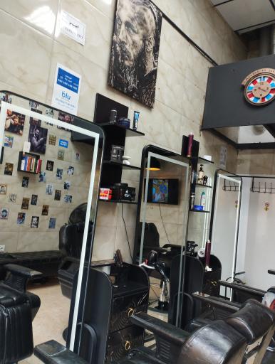 عکس آرایشگاه پسر اریایی