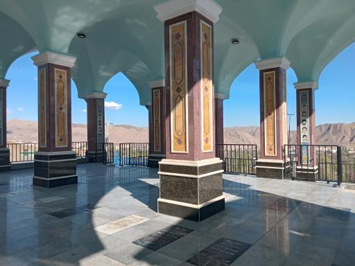 عکس مقبره شهدای گمنام شهمیرزاد
