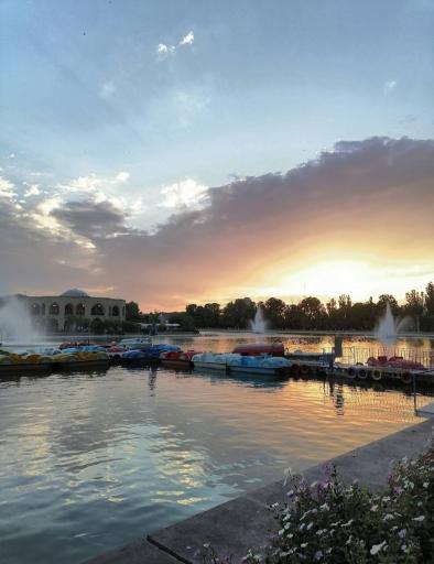 عکس اسکله قایقرانی شاهگلی