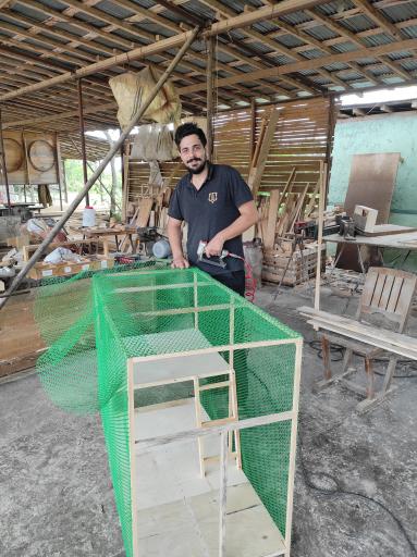 عکس کارگاه چوب روسی نیک قلب