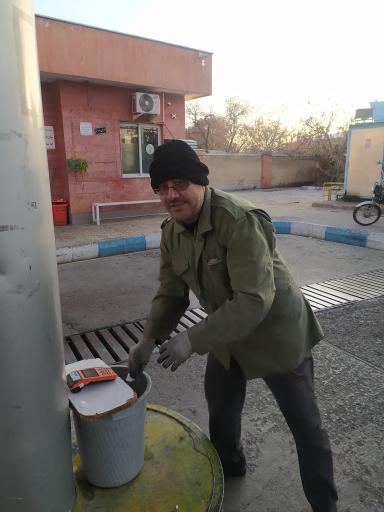 عکس پمپ گاز CNG پدافند هوایی