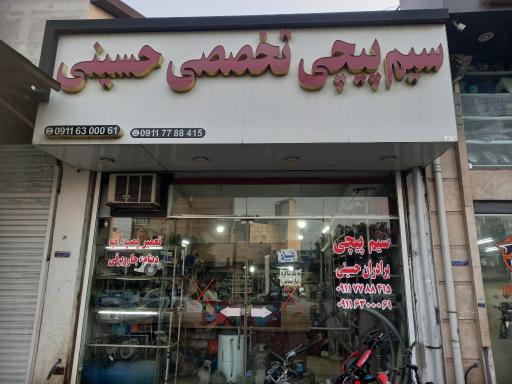 عکس سیم پیچی حسینی 