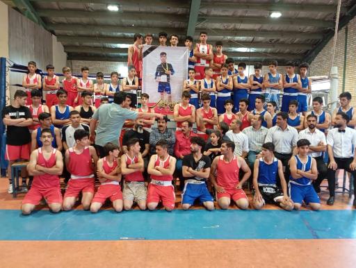 عکس باشگاه بوکس امید بنی جمالی