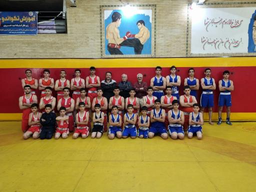 عکس باشگاه بوکس امید بنی جمالی