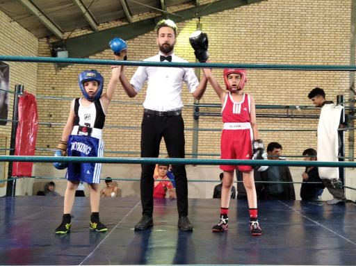 عکس باشگاه بوکس امید بنی جمالی