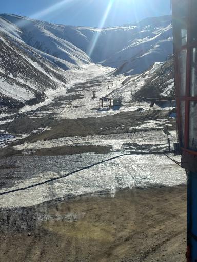 عکس پیست اسکی شیر باد