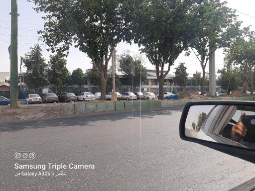 عکس کارخانه شیشه قزوین