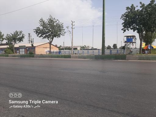 عکس کارخانه شیشه قزوین