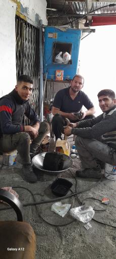 عکس تعمیرگاه و جلوبندی راد