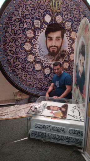 عکس مزار شهید محسن حججی