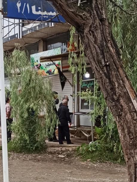 عکس نانوایی سنگکی