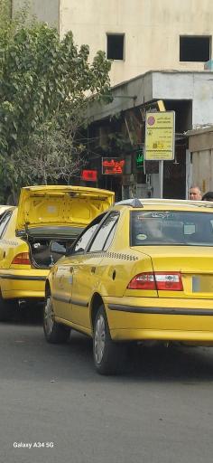 عکس ایستگاه تاکسی پایانه خاوران و میدان بسیج