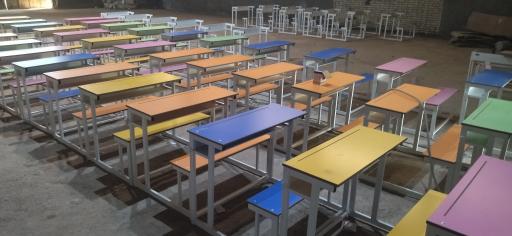 عکس تولیدی میز و نیمکت مبتکران