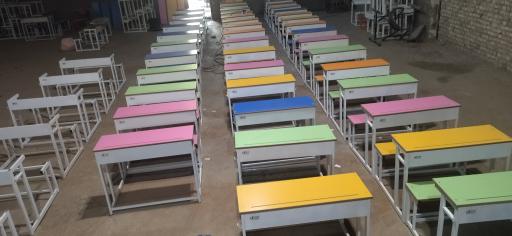 عکس تولیدی میز و نیمکت مبتکران